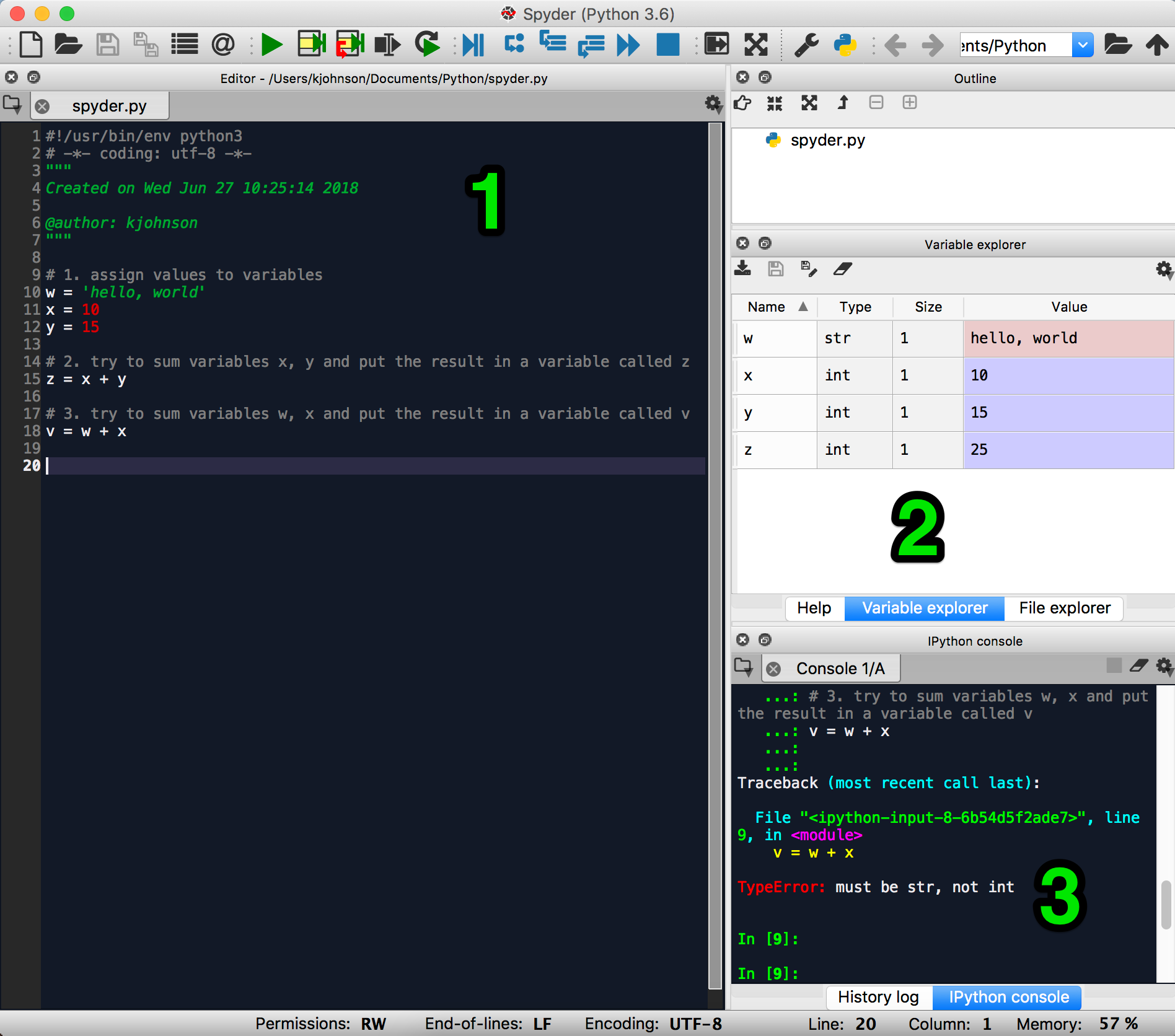 Spyder IDE